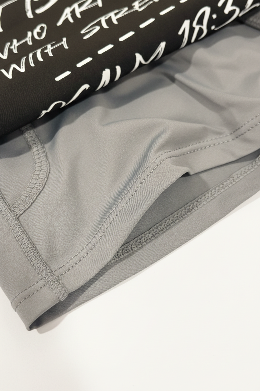 Men’s Psalm 18:32 Lined Performance Shorts