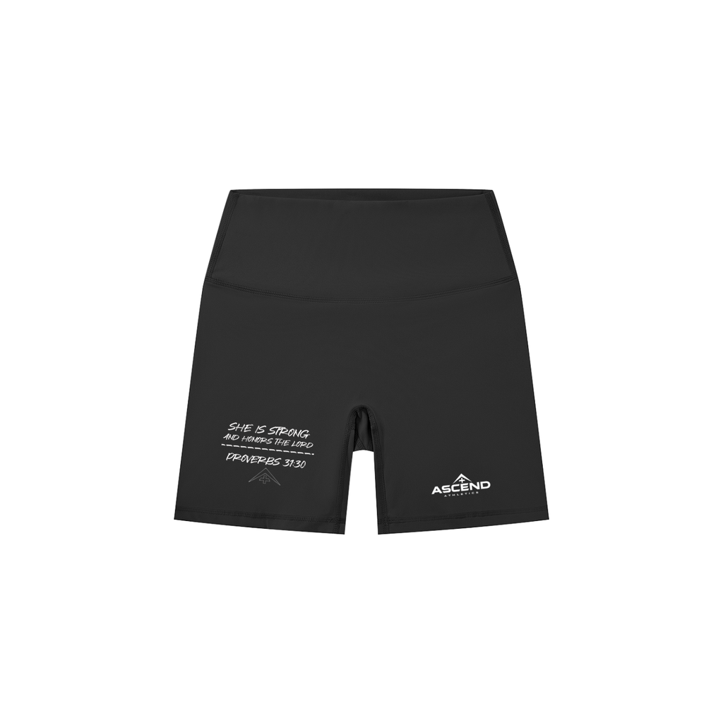 Women's High-Waisted Compression Shorts